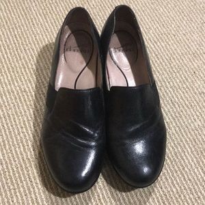 Black dansko slip ons Size 39